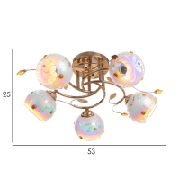 Люстра "Арден" 5х40Вт Е27 Золото МОДЕЛЬ: 2600551 Люстра "Арден" 5х40Вт Е27 Золото МОДЕЛЬ: 2600551
