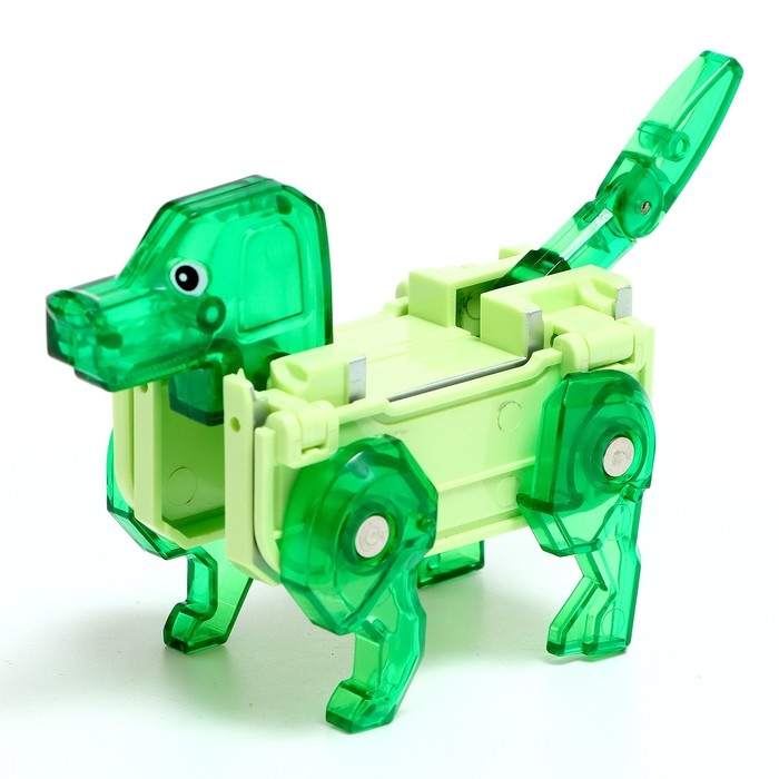 Робо-буквы &laquo;Звери&raquo;, набор 6 в 1, трансформируются, собираются в 1 робота