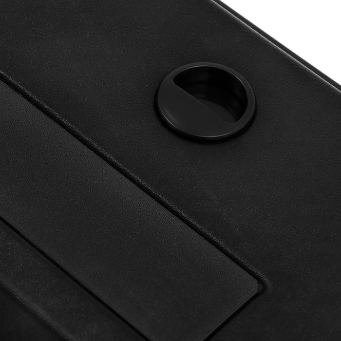 Аквариум Аквариум "Прямоугольный" с крышкой, 60 литров, 56 х 29 х 36 см, чёрный