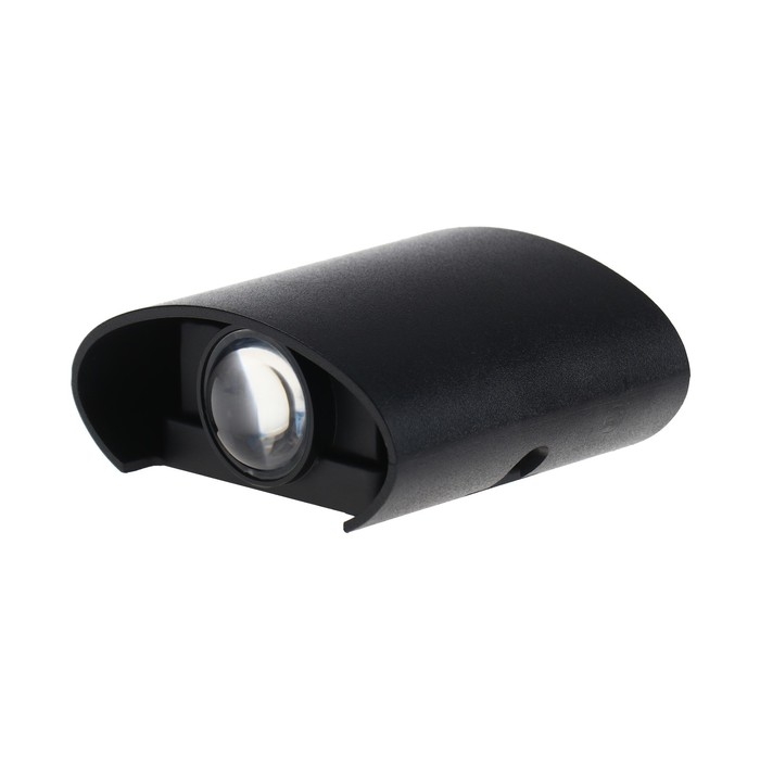 Светильник фасадный &laquo;Полусфера&raquo;, FSD-074, 2 Вт, 4000К, 1 луч, IP65, 220 В, пластик, черный   1008420