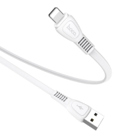 Кабель Hoco X40, USB - Lightning, 2.4 А, 1 м, плоский, белый Кабель Hoco X40, USB - Lightning, 2.4 А, 1 м, плоский, белый