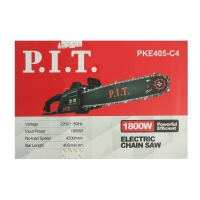 Пила цепная P.I.T. PKE405-C4, электрическая, 1800 Вт, 16", шаг 3/8", паз 1.3 мм, 59 звеньев Пила цепная P.I.T. PKE405-C4, электрическая, 1800 Вт, 16", шаг 3/8", паз 1.3 мм, 59 звеньев