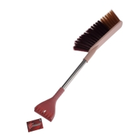 Щетка сметка TORSO, 62 см, со скребком, МИКС Щетка сметка TORSO, 62 см, со скребком, МИКС