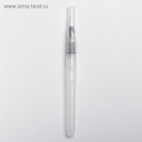 Кисть каллиграфическая, синтетика, круглая, малая, с резервуаром