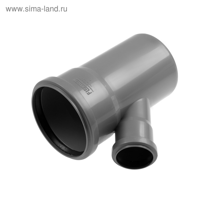Тройник канализационный FLEXTRON, внутренний, d=110 х 50 мм, 45&deg;