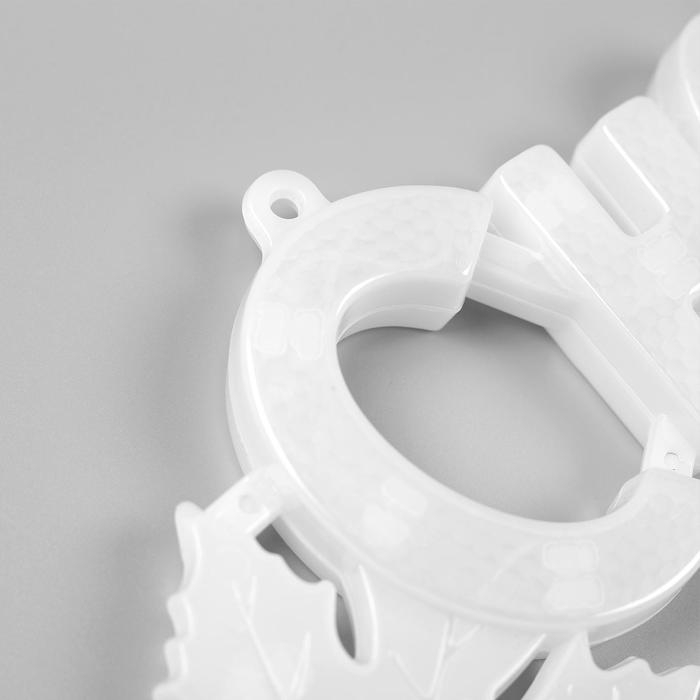 Светодиодная фигура &laquo;С Новым Годом&raquo; 43 &times; 25 см, пластик, 220 В, свечение мульти (RG/RB)