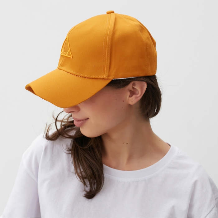 Кепка MINAKU Кепка MINAKU "Breek", цвет горчичный, размер 56-58
