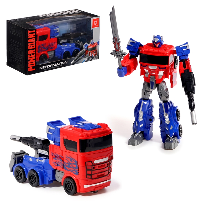 Робот &laquo;Предводитель&raquo;, трансформируется