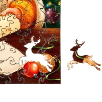 Новогодний пазл фигурный «Новый год! Письмо Деду Морозу» Новогодний пазл фигурный «Новый год! Письмо Деду Морозу»