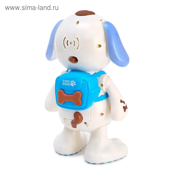 Игрушка &laquo;Собачка&raquo;, работает от батареек, танцует, световые и звуковые эффекты