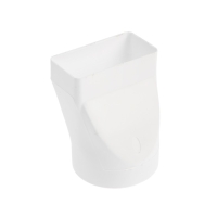 Соединитель прямоугольного и круглого канала ZEIN, 55 х 110 мм, d=100 мм, вентиляционный Соединитель прямоугольного и круглого канала ZEIN, 55 х 110 мм, d=100 мм, вентиляционный