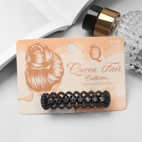 Заколка-автомат для волос "Бриони" кружева, 6,5 см Заколка-автомат для волос "Бриони" кружева, 6,5 см