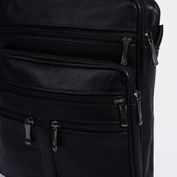 Сумка мужская, цвет чёрный