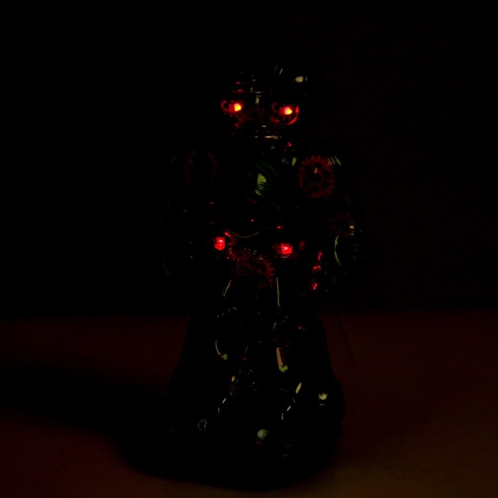 Музыкальный робот «Робби», русское озвучивание, световые эффекты, цвет голубой Музыкальный робот «Робби», русское озвучивание, световые эффекты, цвет голубой