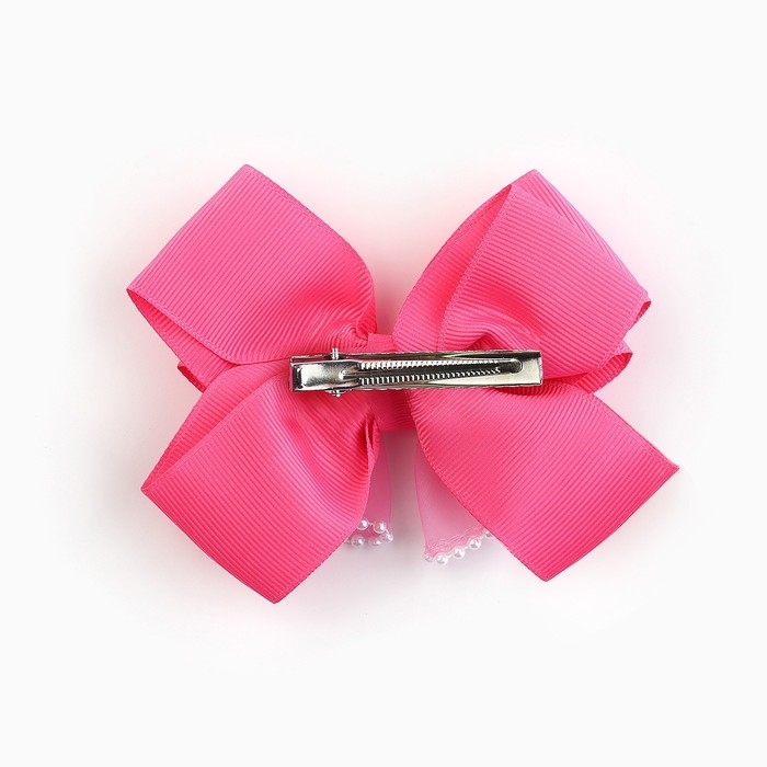 Выпускной.Бант для волос на заколке, 11 см, Кошечка Мари Выпускной.Бант для волос на заколке, 11 см, Кошечка Мари