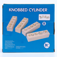 Развивающий набор цилиндров &laquo;Больше-меньше&raquo;, цветные MSN17065