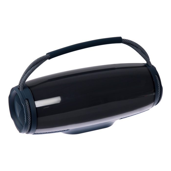 Портативная колонка Pulse6, 12 Вт, 1800 мАч. BT5.3, подсветка, micro SD, синяя Портативная колонка Pulse6, 12 Вт, 1800 мАч. BT5.3, подсветка, micro SD, синяя