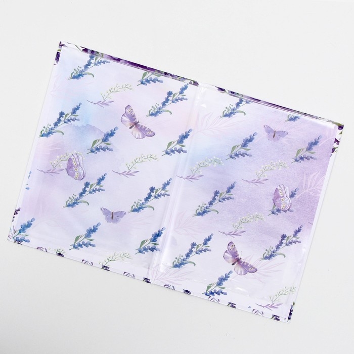 Папка для медицинского полиса Папка для медицинского полиса "Цветы", 17,5 х 11,3 см