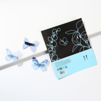 Заколки для волос бабочки &laquo;Нежность в каждом моменте&raquo;, 3 шт., 4,5 х 3,5 см