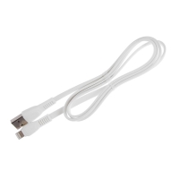 Кабель Hoco X40, USB - Lightning, 2.4 А, 1 м, плоский, белый Кабель Hoco X40, USB - Lightning, 2.4 А, 1 м, плоский, белый