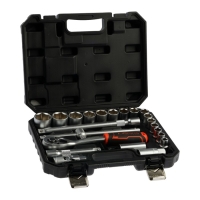 Набор инструментов автомобильный KINGQUEEN, WIB-202, 72 зуба, 1/2", 22 предмета Набор инструментов автомобильный KINGQUEEN, WIB-202, 72 зуба, 1/2", 22 предмета