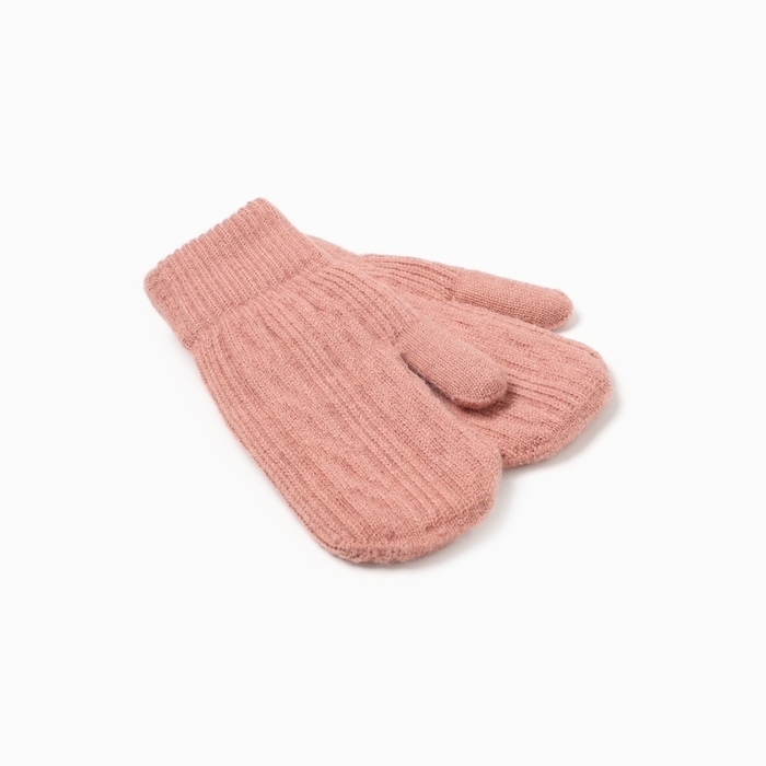 Варежки MINAKU, цвет розовый, 21 см Варежки MINAKU, цвет розовый, 21 см