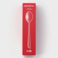 Ложка чайная из нержавеющей стали Доляна &laquo;Верона&raquo;, длина 14,8 см, толщина 1,8 мм, цвет серебряный