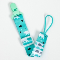 Держатель для соски - пустышки &laquo;Медведи&raquo;, на ленте