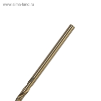 Сверло по металлу ТУНДРА, HSS-Co (5% кобальта), цилиндрический хвост., 2.5 мм, 2 шт.