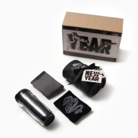 Набор подарочный "New Year" плед, носки (2 пары), термостакан Набор подарочный "New Year" плед, носки (2 пары), термостакан