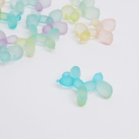 Подвеска &laquo;Собачка&raquo; мармеладная, 3,3&times;3,4 см, набор 10 шт., цвет МИКС