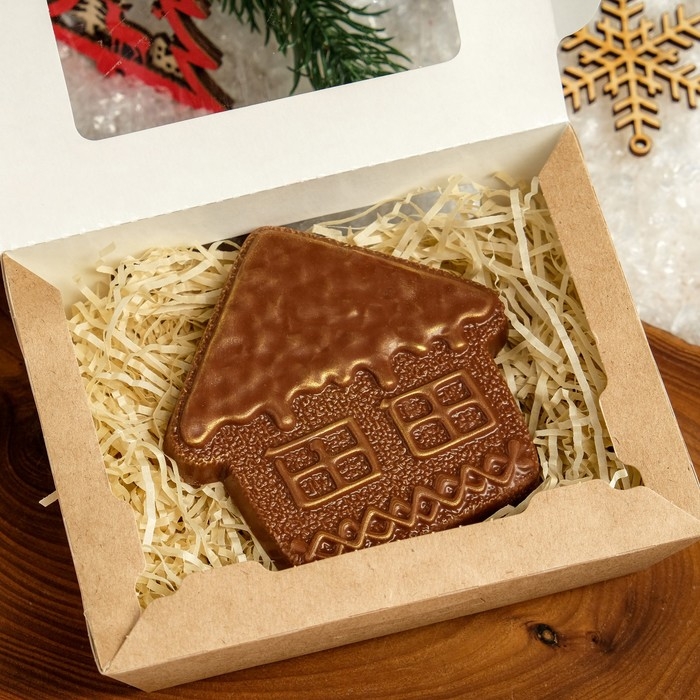 Шоколадная фигурка Пряничный домик, 80 г Шоколадная фигурка Пряничный домик, 80 г