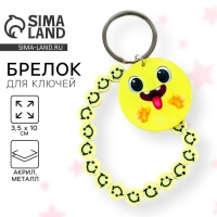 Брелок для ключей детский «Твой новый друг», 3,5 х 10 см Брелок для ключей детский «Твой новый друг», 3,5 х 10 см