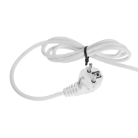 Полотенцесушитель электрический ZEIN PE-06 "Ребро", 500х800 мм, d=25, белый