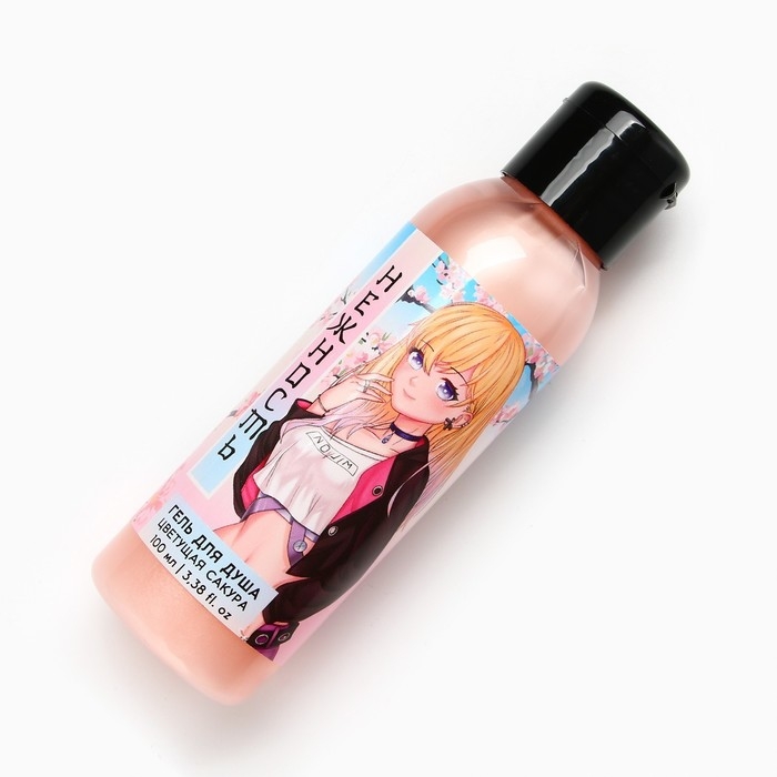 Гель для душа &laquo;Нежность&raquo;, 100 мл, аромат сакуры, BEAUTY FOX