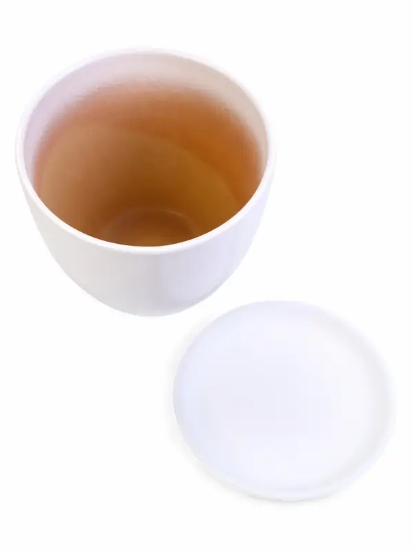 Набор горшков цветочный поддоном 4 шт 0,4 / 1 / 2,5 / 5 л керамика, Белый