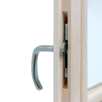 Окно, 40&times;40см, двойное стекло ЛИПА, наружнее открывание