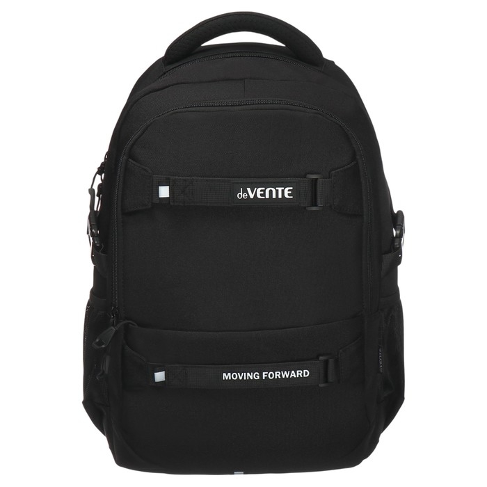 Рюкзак молодежный 44 х 30 х 20, эргономичная спинка, deVENTE Moving Forward 19L, Black 7032412