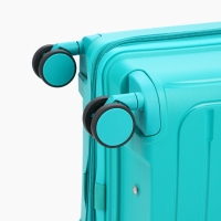 Чемодан 24", PP, 43*26*66, отд на молнии, код замок, 4 колеса, зеленый Чемодан 24", PP, 43*26*66, отд на молнии, код замок, 4 колеса, зеленый