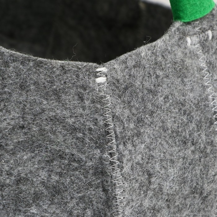 Лежанка для животных из войлока "Тыква" без подушки