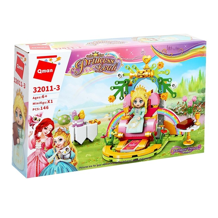 Конструктор &laquo;Принцессы. Сон цветов и Радуги&raquo;, 4 вида, цвет МИКС