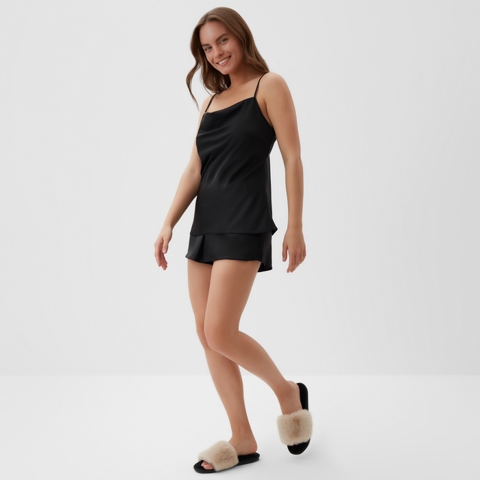 Пижама женская (майка и шорты) KAFTAN Black series р. 52-54 Пижама женская (майка и шорты) KAFTAN Black series р. 52-54