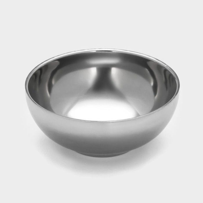 Миска из нержавеющей стали с двойными стенками &laquo;Трефор&raquo;, 500 мл, d=15 см
