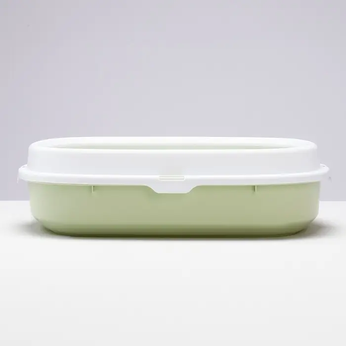 Туалет с бортом 40&times;34&times;11 см, зелёный