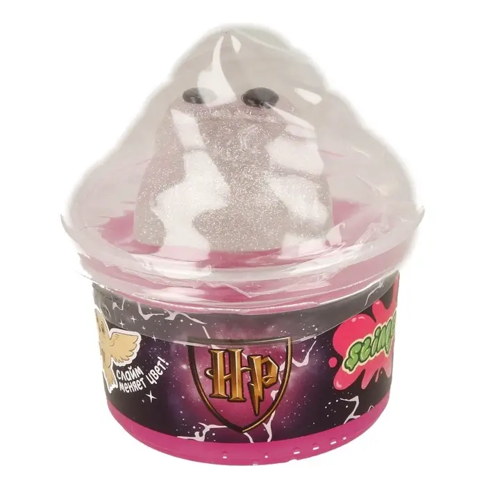 Слайм "Сова" Magic Academy,  розовый, меняет цвет SLM472