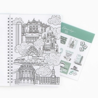 Смешбук на спирали «Екатеринбург», А5, 36 листов Смешбук на спирали «Екатеринбург», А5, 36 листов