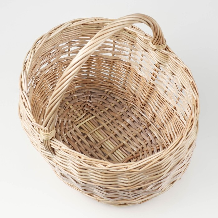 Корзина «Грибная», №1, 32×25×34 см, 8 л, ручное плетение, ива Корзина «Грибная», №1, 32×25×34 см, 8 л, ручное плетение, ива