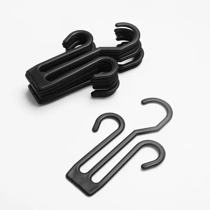 Вешалка для обуви 10&times;16,5 см, (фасовка 10 шт), цвет чёрный