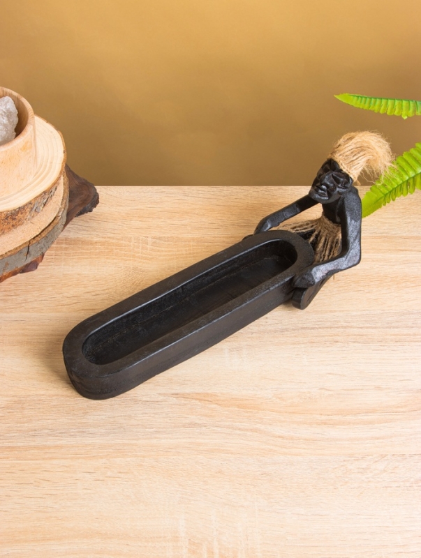 Сувенир &laquo;Абориген с корытом&raquo;, 30&times;10&times;13 +-/- 1 см, дерево