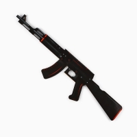 Деревянное оружие, детское сувенирное &laquo;Карбон&raquo;, автомат, 72,3 х 17,7 см